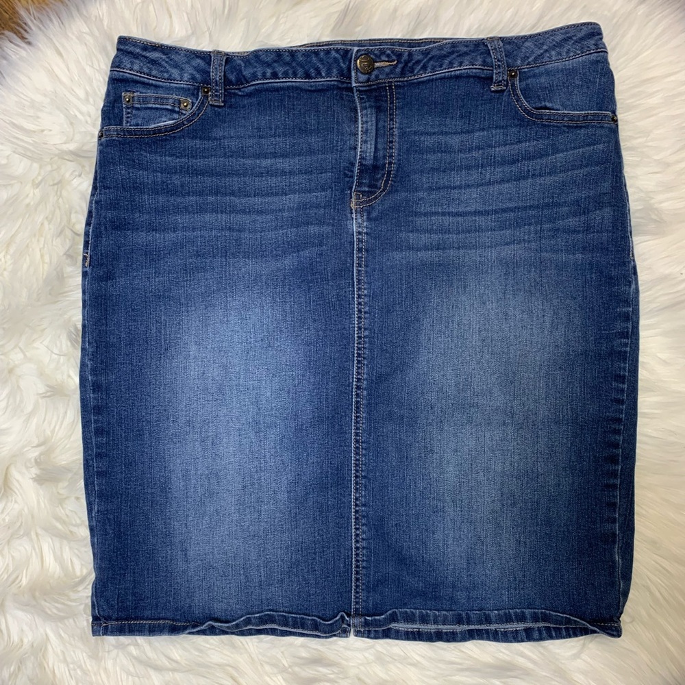 Westport jean skirt size 16